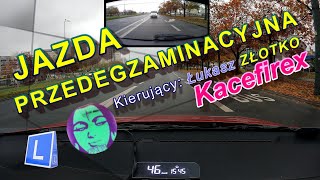 Jazda przedegzaminacyjna Trasy WORD Warszawa Odlewnicza [upl. by Kenric]