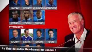 La liste de Didier Deschamps est connue [upl. by Olumor]