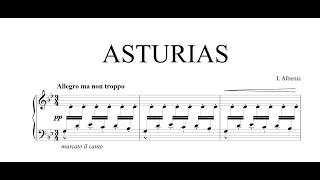 Asturias piano version [upl. by Novyak848]