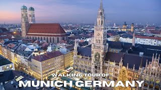 Walking Tour of Munich Germany [upl. by Mairam368]