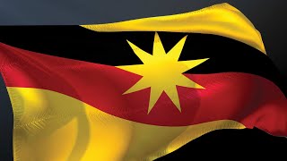 Sarawak State Anthem  Ibu Pertiwiku Instrumental [upl. by Yniffit]