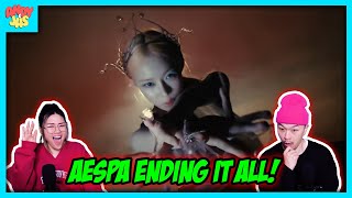 aespa 에스파 Armageddon MV  REACTION  OUR INTERPRETATION [upl. by Lippold61]