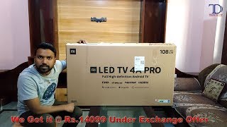 MI 4A Pro LED Smart Android TV 43 inches108 cm Full HD 1080p [upl. by Mirielle545]