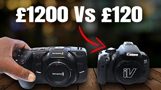 FINALLY An Alternative to Canon EOS M  Canon 650D vs BMPCC4k [upl. by Teerprah278]