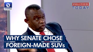 Why Senate Chose ForeignMade SUVs Over NigerianMade Ones – Senator Karimi [upl. by Yrtnej]