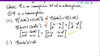 Section 31 Homomorphisms Isomorphism but not Automorphism [upl. by Niatsirt]