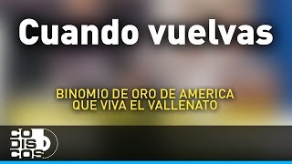 Cuando Vuelvas Binomio De Oro De América  Audio [upl. by Slin]