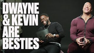 10 Minutes Of The Rock And Kevin Hart Making Each Other Laugh  ladbiblestories [upl. by Anaya]