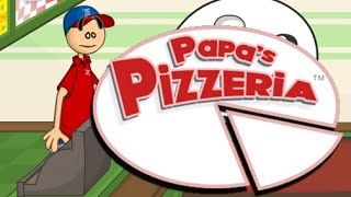 Papas Pizzeria Full Gameplay Walkthrough All Levels [upl. by Teddie]