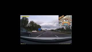 bad lane changing on motorway [upl. by Marchak514]