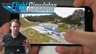 Microsoft Flight Simulator FOR MOBILE  Is It Good [upl. by Anewor]