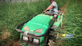 Décompacteur à dents michel pour micro tracteur D4110MT EAM [upl. by Ojiram]