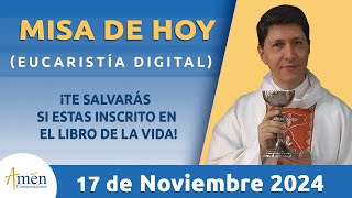 Misa de Hoy  Padre Carlos Yepes  Domingo 17 Noviembre 2024  Eucaristía Digital  Fe  Dios  Misa [upl. by Telrahc]