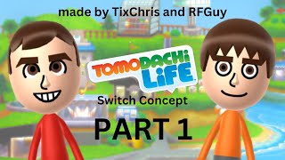 Tomodachi Life Switch Concept Part 1 [upl. by Mackintosh]