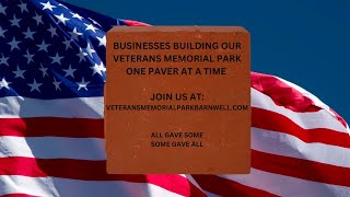 Veterans Memorial Park Barnwell SC Business Supporters 2024 [upl. by Llemhar]