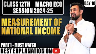 Macroeconomics  Estimation of National Income  Class 12  chapter 4 [upl. by Marchak264]