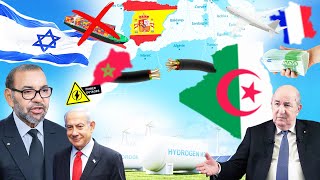 Rôle de lAlgérie dans la coupure délectricité au Maroc  lEspagne refuse un navire vers Israël [upl. by Kohler]