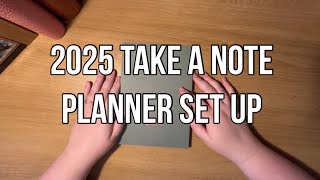 2025 Take a Note Planner setup  Planner  Take a note planner  Journal  Planner Community [upl. by Amitie]