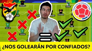 BOLIVIA vs COLOMBIA⚡MANO a MANO de NÓMINAS y PARTIDOS HISTÓRICOS🔥FECHA 9 ELIMINATORIAS UNITED 2026🔥 [upl. by Osswald33]