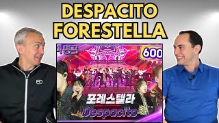 FIRST TIME HEARING Despacito by Forestella REACTION [upl. by Takara]