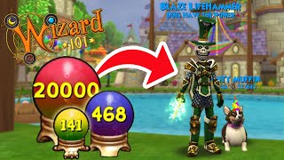 Wizard101 The 20k Health Life Build [upl. by Xenos]