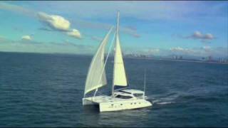 Montebello 125m Sail Catamaran [upl. by Earissed]