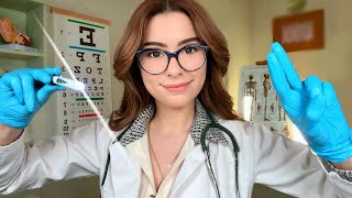 ASMR Classic Cranial Nerve Exam 👩‍⚕️ Medical Roleplay Ear Eye amp Hearing Tests for Sleep [upl. by Reseta]