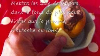 Pomme aux bonbons oursons au chocolat [upl. by Buddy524]