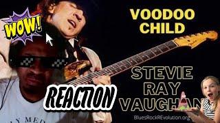 GUITAR GOD LAWD Stevie Ray Vaughans Voodoo Child Reaction Guitar Greatness [upl. by Rosemarie]