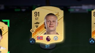 Wij Packen Erling Haaland voordat de RTG begonnen is op FC24 [upl. by Asik]