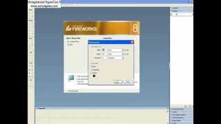 Tutorial  Macromedia Fireworks 8  How to make an image [upl. by Channa]