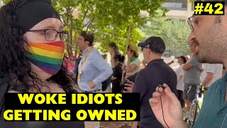 More DESTABILIZED Woke LEFTISTS getting TRIGGERED  Clown World Compilation 42 [upl. by Amlez]