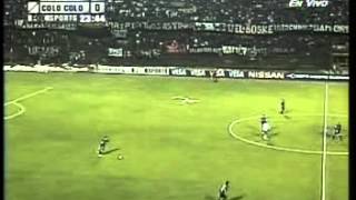 HUACHIPATO  COLO COLO Copa Sudamericana 2006 Primer tiempo [upl. by Orling]