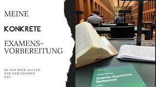 Examensvorbereitung im Jurastudium mein Alltag vor dem Staatsexamen [upl. by Kevon]