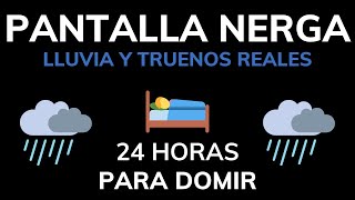 Lluvia Relajante Para Dormir 🌧PANTALLA NEGRA SIN ANUNCIOS  Cuerpo Mientras Duermes [upl. by Ahsimin]