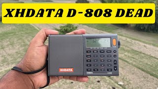 XHDATA D808 Has Stopped Working  Death Of My XHDATA D808 Radio akhilvlogpoint [upl. by Yeorgi75]