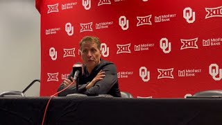 Eric Musselman speaks to media after 7970 loss to Oklahoma [upl. by Idnir]