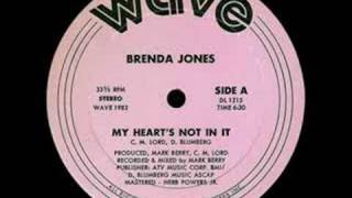 My Hearts Not In It  Brenda Jones 80s Disco [upl. by Ainessej]