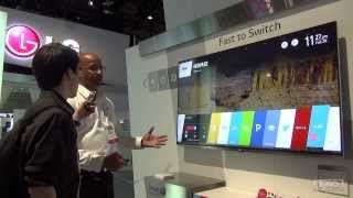 LG webOS Smart TV  CES 2014 [upl. by Bamby356]