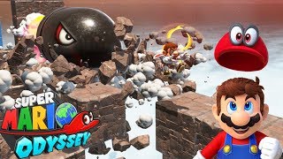 ESTO SE EMPEZÓ A COMPLICAR   LADO OCULTO DE LA LUNA  Super Mario Odyssey 14  ZetaSSJ [upl. by Harday]