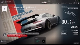 Gran Turismo Sport GT League endurance Porsche Cup Part 1 [upl. by Vala]