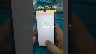 How to hard reset huawei p30 lite repair smartphone frpsolution [upl. by Linnette222]