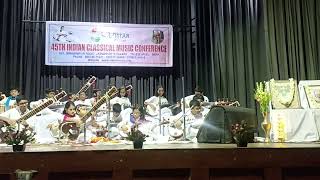 Students of VISTARIndianClassicalMusic at 45th Annual Music conference  Ensemble 1 [upl. by Eissat]