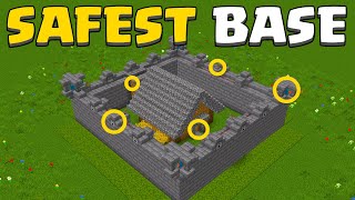 8 Base Defense Build Hacks in Minecraft [upl. by Ebert]