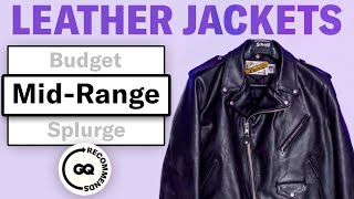 GQ Recommends Leather Jackets For Every Budget  GQ [upl. by Burnley]