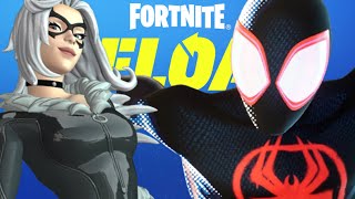 BLACK CAT CARRIES MILES MORALES TO A VICTORY ROYALE IN FORTNITE RELOAD [upl. by Garber]