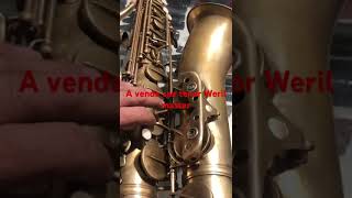 Sax tenor Weril master  a venda [upl. by Eibbil]