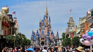 Magic Kingdom 2023 Fast Walkthrough Tour in 4K  Walt Disney World Orlando Florida April 2023 [upl. by Rosie]