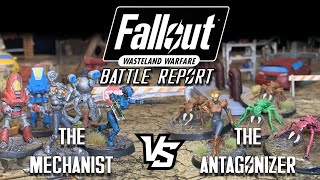 Mechanist VS Antagonizer  Fallout Wasteland Warfare Battle Report  S2E6 [upl. by Eigla]