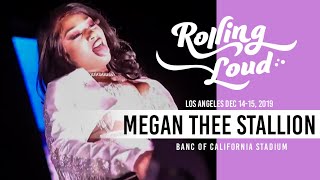 Megan Thee Stallion Live Performance Rolling Loud LA 2019 [upl. by Gnanmas]